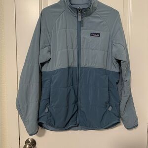 Patagonia Two-Tone Blue Quilted Jacket